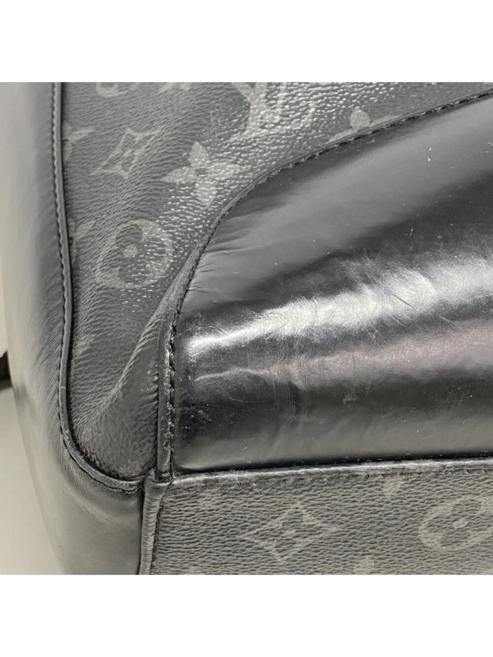 Louis Vuitton Backpack Monogram Eclipse Explorer Black